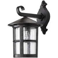 LINDBY Luminaires d'extérieur , FLORENTINE, dimmable, Brun / rouille, Terrasse, Métal, Moderne