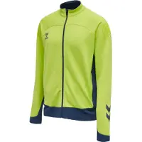 Hummel Veste de survêtement 'Lead' bleu marine / vert clair