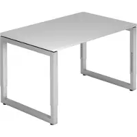 Hjh OFFICE PRO REGO 12 S - 120 x 80 Gris/Argent, réglable en hauteur
