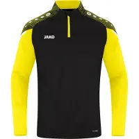 Jako T-Shirt fonctionnel jaune fluo / noir / blanc