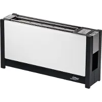 Ritter Grille-pain RITTERWERK, fentes longues, 950 W, fonction décongélation, verre trempé VOLCANO 5 BLANC