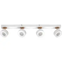 Osram DECOR SPOT PLUTO, 19,2W, 1.250lm, blanc, luminaire spot, têtes réglables, applications multiples, spot intérieur, couleur de lumière blanc chaud, optique de haute qualité, montage facile