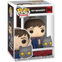 Funko POP! Figurka Pop! Pet Sematary - Ellie i Church, oficjalny produkt, winylowa