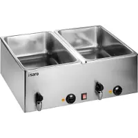 Saro Bain Marie double avec robinet - Garantie 2 ans