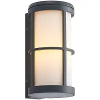 LUCANDE Luminaire Extérieur , Kelini, dimmable, Noir, Métal, Moderne
