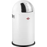 Wesco Poubelle 50 litres pushboy - VEPA VB175831BL - Poubelles bureaux