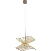 LINDBY Luminaires d'extérieur , Valdorin, dimmable, Beige, Terrasse, Tissu / textile, Moderne