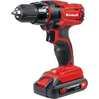 Einhell Perceuse-visseuse sans fil 18V TC-CD 18-2 Li, 2 batteries et coffret de transport inclus