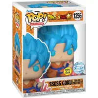 Funko POP! POP Dragonball Z - SSGSS Goku #1256 (Glow in the Dark)