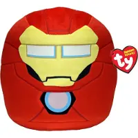 TY 39351 - Marvel - Iron Man - Squishy Beanie - Coussin en peluche 35 cm