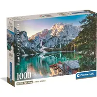 Clementoni 1000 pièces. CB HQC Lac Émeraude Braies