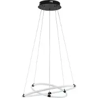 Eglo Lampe suspendue design Banderillas blanc avec du noir