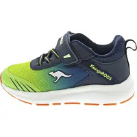 Kangaroos KB-Rida : Chaussures de sport pour enfants, baskets, chaussures de course, couleur bleue, pour le quotidien