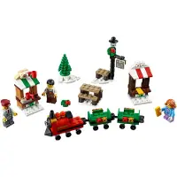 LEGO 40262 Paysage de Noël - Noël - Train de Noël Train à une voie