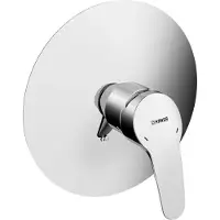 Hansa Mix Élément visible pour mitigeur de douche, chromé, 1 pièce.