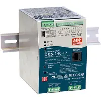 MEAN WELL Alimentation pour rail DIN, 92%, 24V, 10A, 240W, Réglable