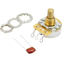 Fender Potentiomètre de Volume/Tonalité 250K No Load à Axe Plein