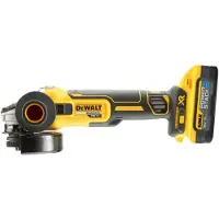 DeWalt Bd-dcg405h2t 18v Xr 125 Mm 2x5ah Ps Angle Grinder Jaune One Size / EU Plug 220V