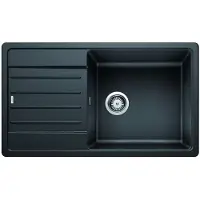 BLANCO Evier à encastrer 86cm silgranit noir - - 526087 - legra xl 6s