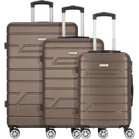 Nowi Ensemble de bagages 'Bergamo ' bronze