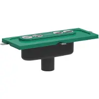 Hansgrohe uBox universal corps de base caniveau de douche corps davaloir pour installation verticale, 01002180