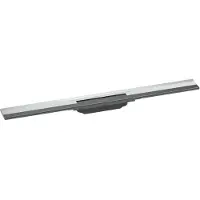Hansgrohe RainDrain Flex kit de finition pour rigole de douche découpable 80cm chrome brillant