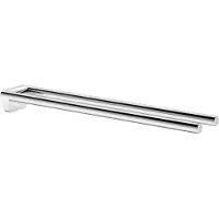 Keuco Porte-serviettes COLLECTION REVA 2 parties fixe 450mm vc