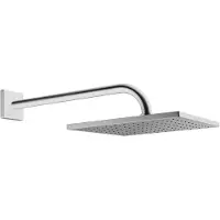 Hansa HANSAVIVA Douche de tête, 250x250 mm, montage mural, chromé (1 Type de jet, 12 l/min)
