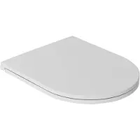 Sapho Isvea - Abattant WC INFINITY Slim, softclose, blanc 40KF0200I-S