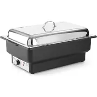 Super Merchant Chafing Dish électrique Tellano, Kitchen Line, GN 1/1, 9L, 220-240V/900W, 575x349x(H)278mm