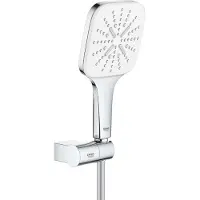 GROHE Wandhalterset RSH 130 SmartActive Cube 26588 8,5l verstb. moon white/chrom