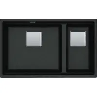 Franke KNG 120 Cube lavabo76x46 cm (Evier sous plan, 46 cm, 76 cm)