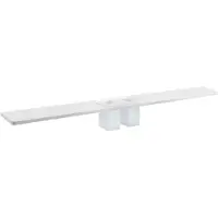 Sapho Abeline - Etagère à verres, longueur 100 cm, blanc mat AE102-0101-01