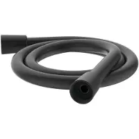 Ideal standard Flexible de douche plastique 125 cm x 1/2 pouce noir BE125XG (125 cm)