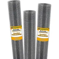 Aquagart 30m x 1m grillage pour volière grillage à souder grillage à campagnols grillage à mailles métalliques