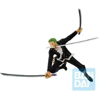 Banpresto One Piece Ichibansho Roronoa Zoro Figure 11 Cm Noir
