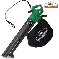 Gardebruk Aspirateur souffleur broyeur 3en1 avec bandoulière sac 45L