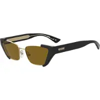 Moschino MOS205/S BLACK GOLD/BROWN 56/17/140 Lunettes de soleil pour femmes
