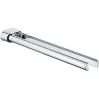 Keuco Porte-serviettes ELEGANCE en 2 parties, saillie orientable : 450 mm chromé