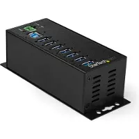 StarTech.com Usb 3.0 7 Port Hub With Power Adapter Noir