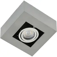 Arcchio Plafonnier , VINCE, dimmable, Gris, Couloir, Aluminium, Moderne
