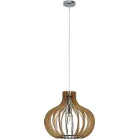 LINDBY Suspension , Sina, dimmable, Bois, Salon / séjour, Bois, Scandinave
