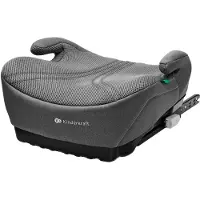 Kinderkraft I-BOOST 2 PRO i-Size Siège enfant 125-150 cm, Siège auto avec ISOFIX, Respirant, Léger & Sûr, Gris