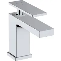 Hansgrohe robinet de lavabo monocommande Tecturis E, finition chrome, technologie CoolStart EcoSmart+, sans bonde