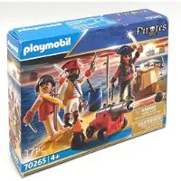 Playmobil 70265 : Équipe de pirates avec arsenal d'armes