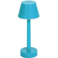 LINDBY - Gaja LED Portable Lampe de Table IP44 RGBW Bleu