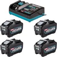 Makita Power Source Kit 4x BL 4050 F batterie 40 V max. 5,0 Ah XGT + chargeur DC 40 RA