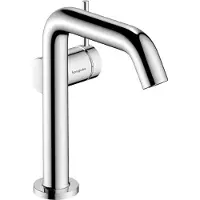 Hansgrohe robinet de lavabo monocommande Tecturis S, finition chrome, avec technologie CoolStart et EcoSmart+, sans bonde