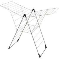 Tomado -Metaltex Vento Séchoir Argent 58 x 133 x 109 cm