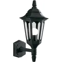 Elstead Lighting Applique d'extérieur noire E27 60 W Parish Mini Elstead